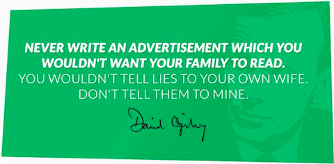 20条大卫奥格威语录——每个市场营销人员都应该知道