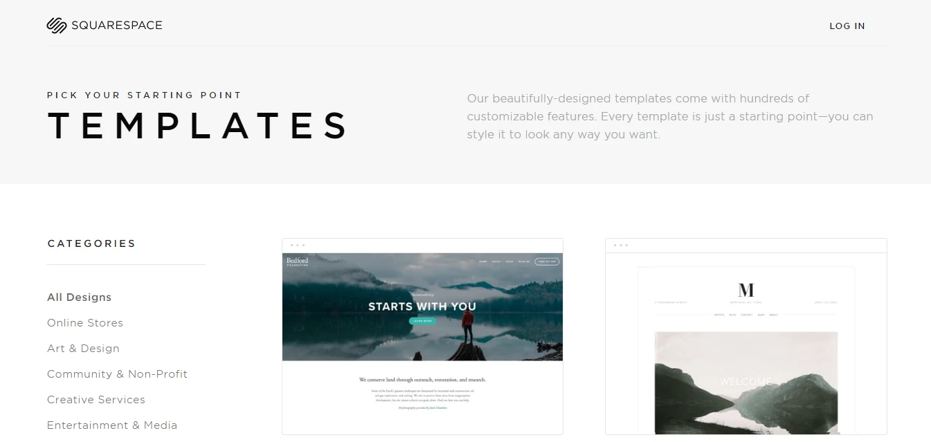 Squarespace-template 五个Squarespace技巧让设计师跟有效的使用