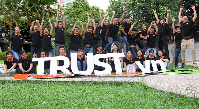 公司网站trust.vn - thietkewebsite.com