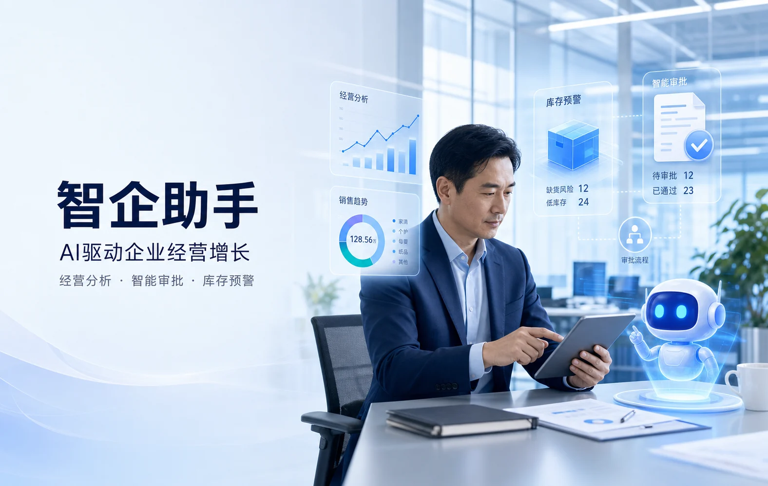 智企助手AI企业经营管理小程序